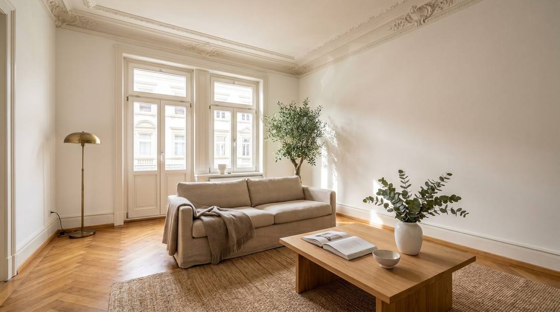 Hauspreise Stuttgart – sanierter Altbau mit Stuck und Fischgrätparkett