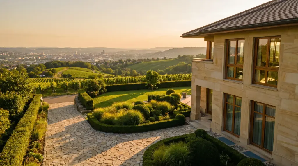 Immobilienbewertung Stuttgart – Villa in der Stuttgarter Halbhöhenlage mit Weinbergsblick