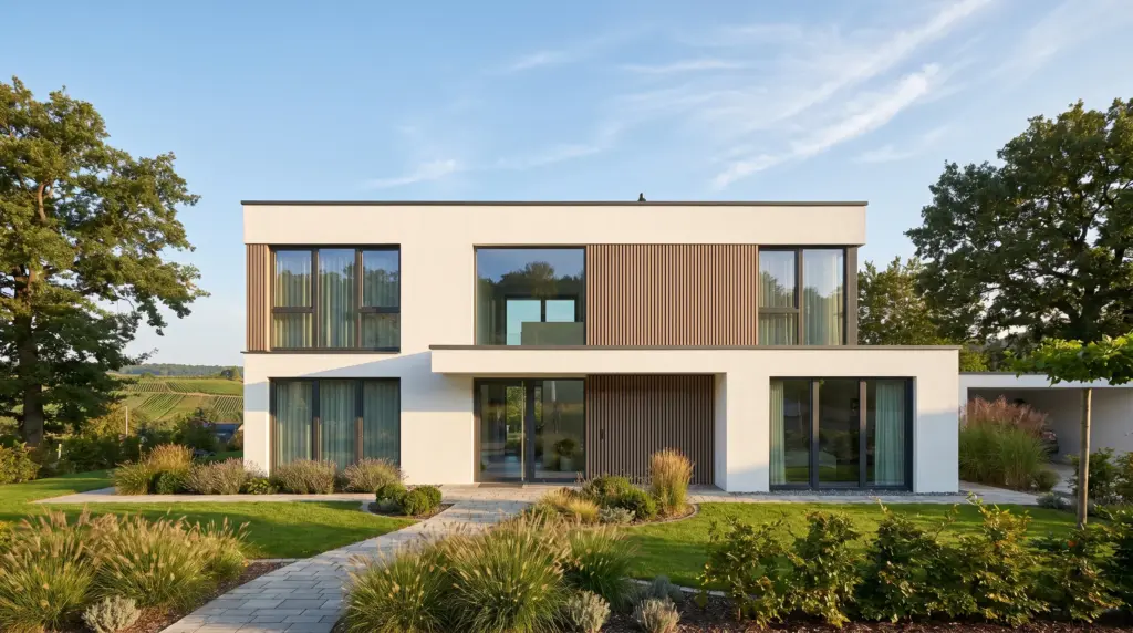 Seriöser Immobilienmakler Stuttgart – moderne Villa in den Stuttgarter Halbhöhenlagen mit Weinbergblick
