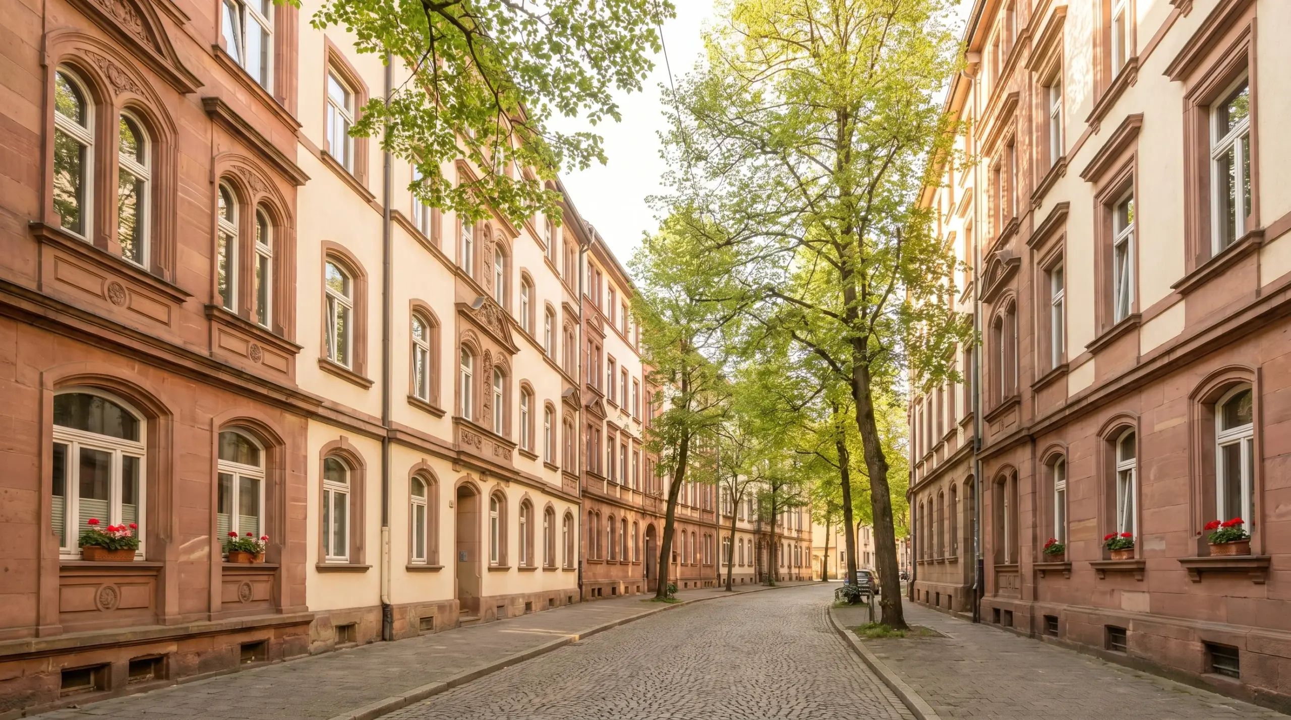 Stuttgarter Gründerzeit Wohnviertel – klassische Architektur in Stuttgart-West für Immobilienverkauf