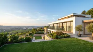 Aufgaben Immobilienmakler Stuttgart – Modernes Haus in der Stuttgarter Halbhöhenlage
