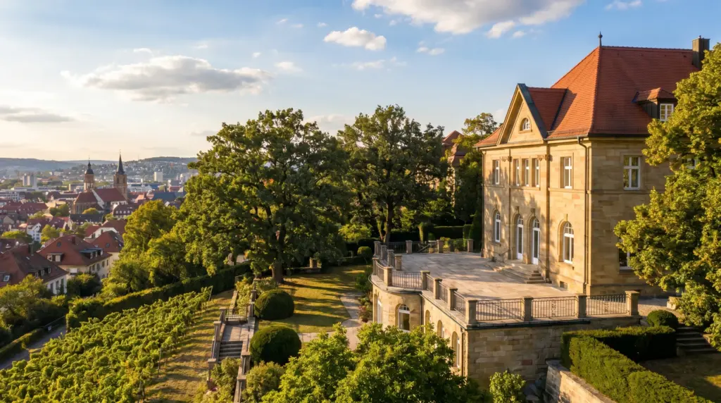 Haus verkaufen Stuttgart – Villa in der Halbhöhenlage mit Stadtblick