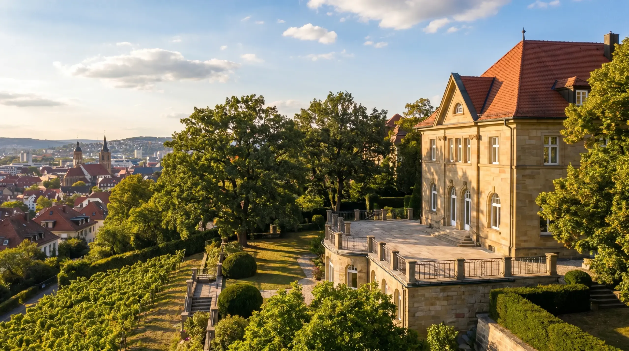 Haus verkaufen Stuttgart – Villa in der Halbhöhenlage mit Stadtblick