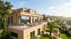 Immobilienmakler Stuttgart – Villa in der Stuttgarter Halbhöhenlage mit Blick auf Weinberge