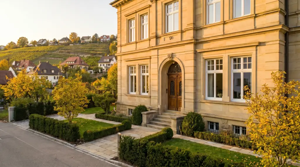 Gründerzeit-Villa in Stuttgart Halbhöhenlage – geerbtes Haus verkaufen Stuttgart