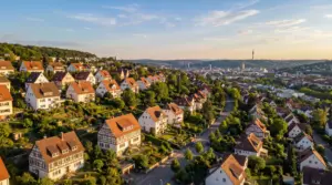 Stuttgarter Wohngebiet in Halbhöhenlage – Bodenrichtwert Stuttgart 2026 nach Stadtteil