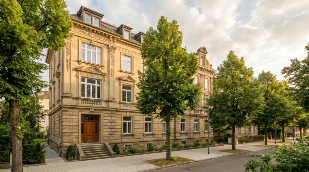 Immobilienmakler Bad Cannstatt – Gründerzeitfassade im Stuttgarter Stadtbezirk