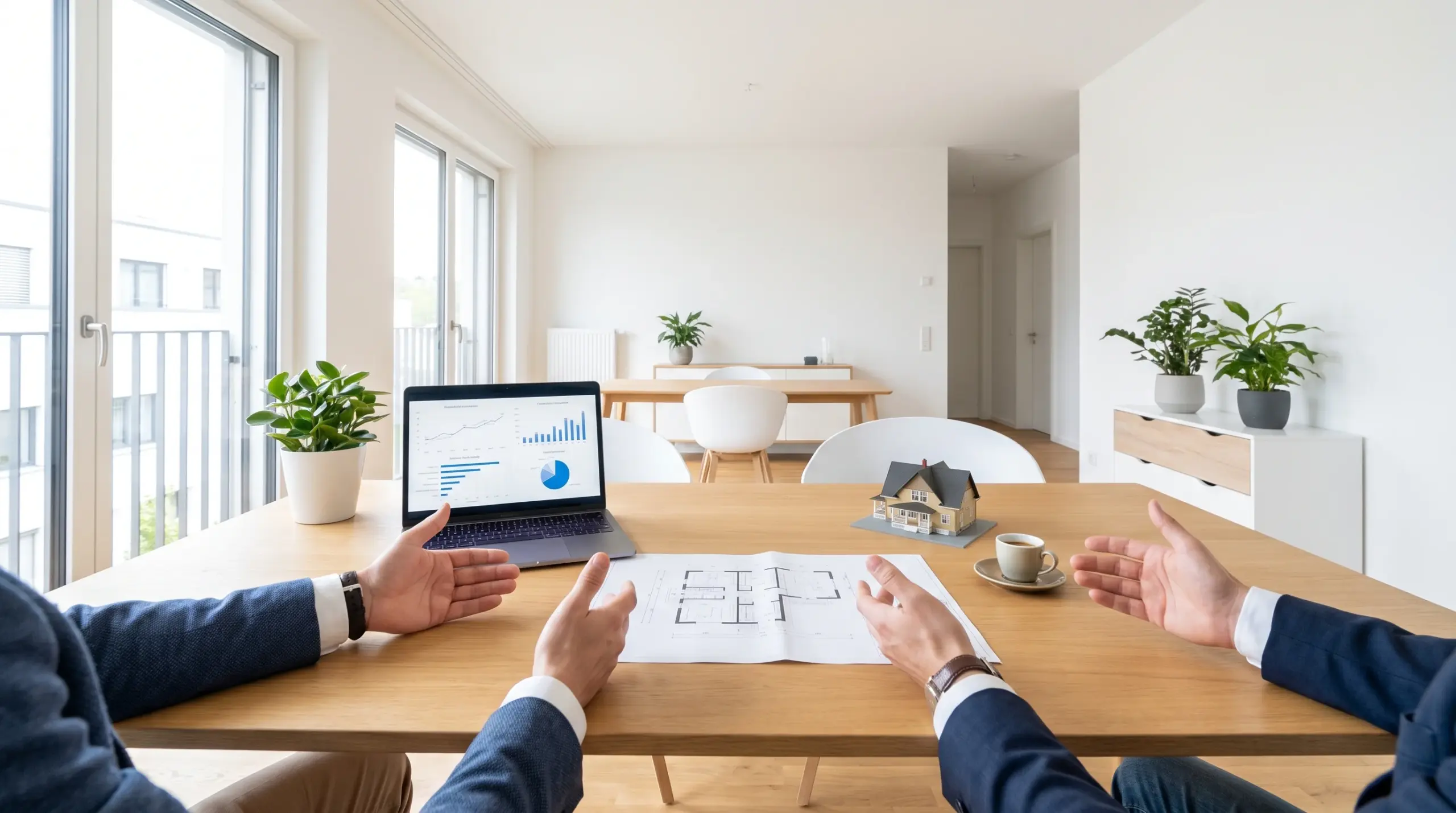 Immobilienmakler Beratungsgespräch zur Maklerprovision Stuttgart – Makler Max