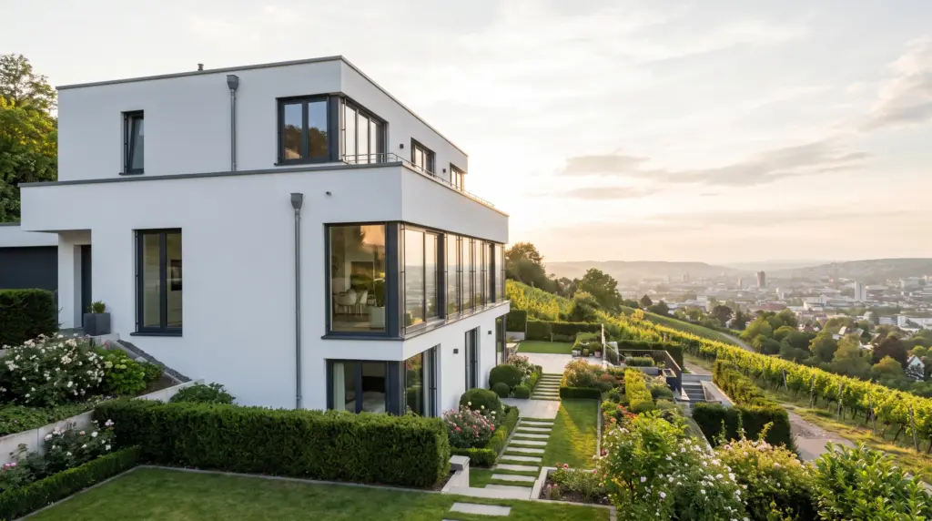 Qualifizierter Alleinauftrag Makler Stuttgart – Villa in der Halbhöhenlage mit Blick über die Stadt