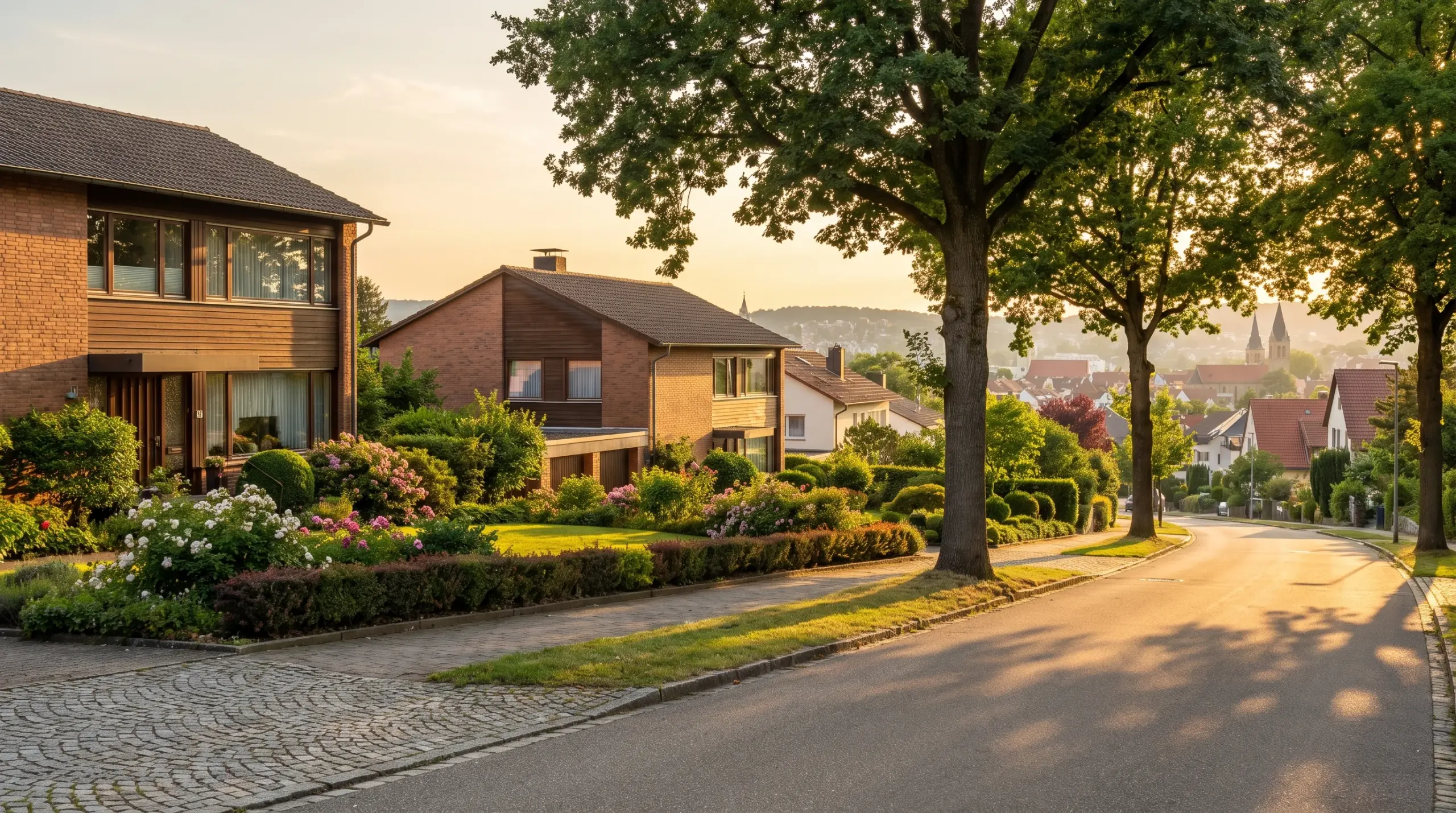 Immobilienbewertung Stuttgart – Wohngebiet Degerloch mit typischer Stuttgarter Bebauung