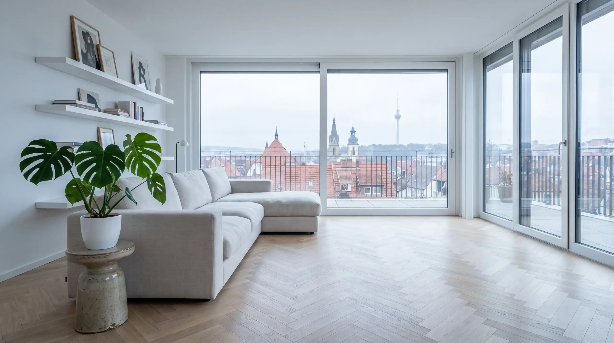 Qualifizierter Alleinauftrag Stuttgart &ndash; Helles Apartment mit Panoramablick über die Stadt