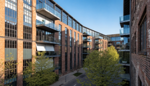 Immobilienmakler Feuerbach Stuttgart: umgebautes Loft-Gebäude im ehemaligen Industriequartier