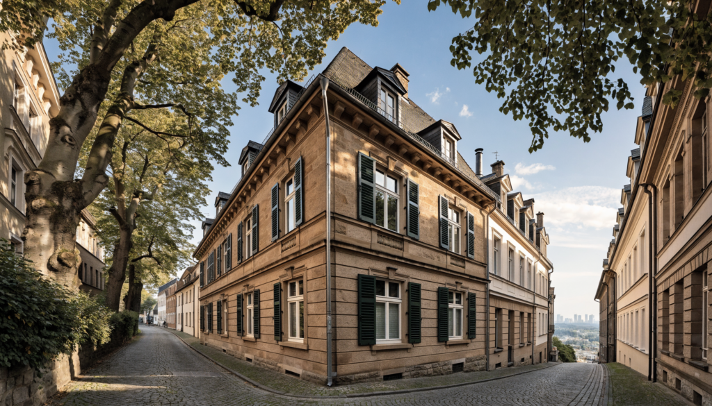 Immobilienmakler Stuttgart-Ost: Gründerzeitvilla in Halbhöhenlage Gänsheide mit Blick ins Neckartal