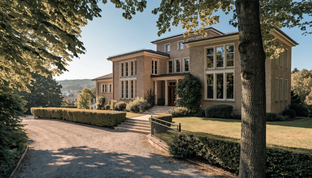 Immobilienmakler Killesberg Stuttgart: Villa in der Halbhöhenlage nahe Höhenpark