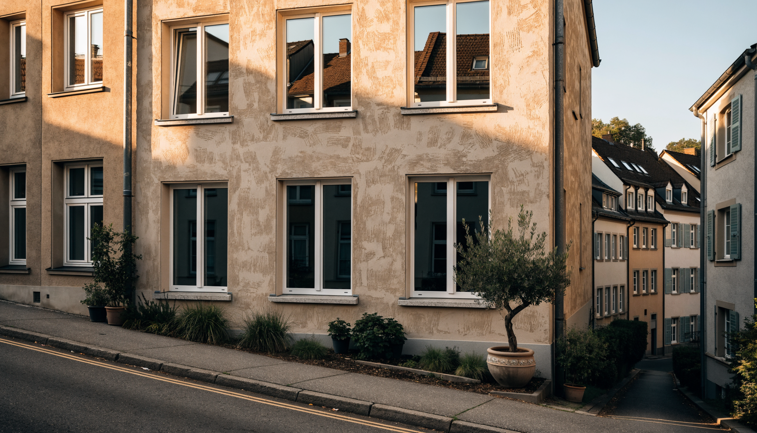 Energieausweis Pflicht Verkauf Stuttgart – sanierte Altbau-Fassade in Halbhöhenlage