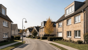 Immobilienmakler Degerloch: Wohnstraße mit Einfamilienhäusern in Stuttgart-Degerloch
